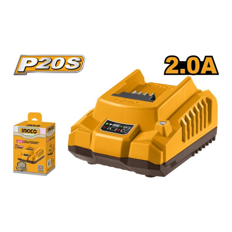 Cargador de batería 20V 2Ah INGCO FCLI2001-7
