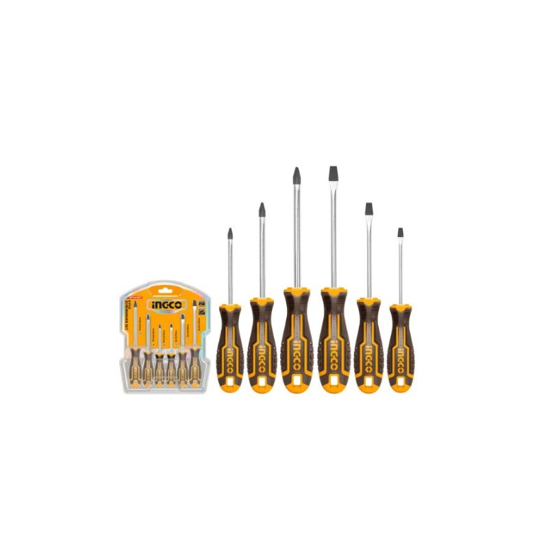 Set destornilladores PH/SL 2 piezas INGCO HKSD0248